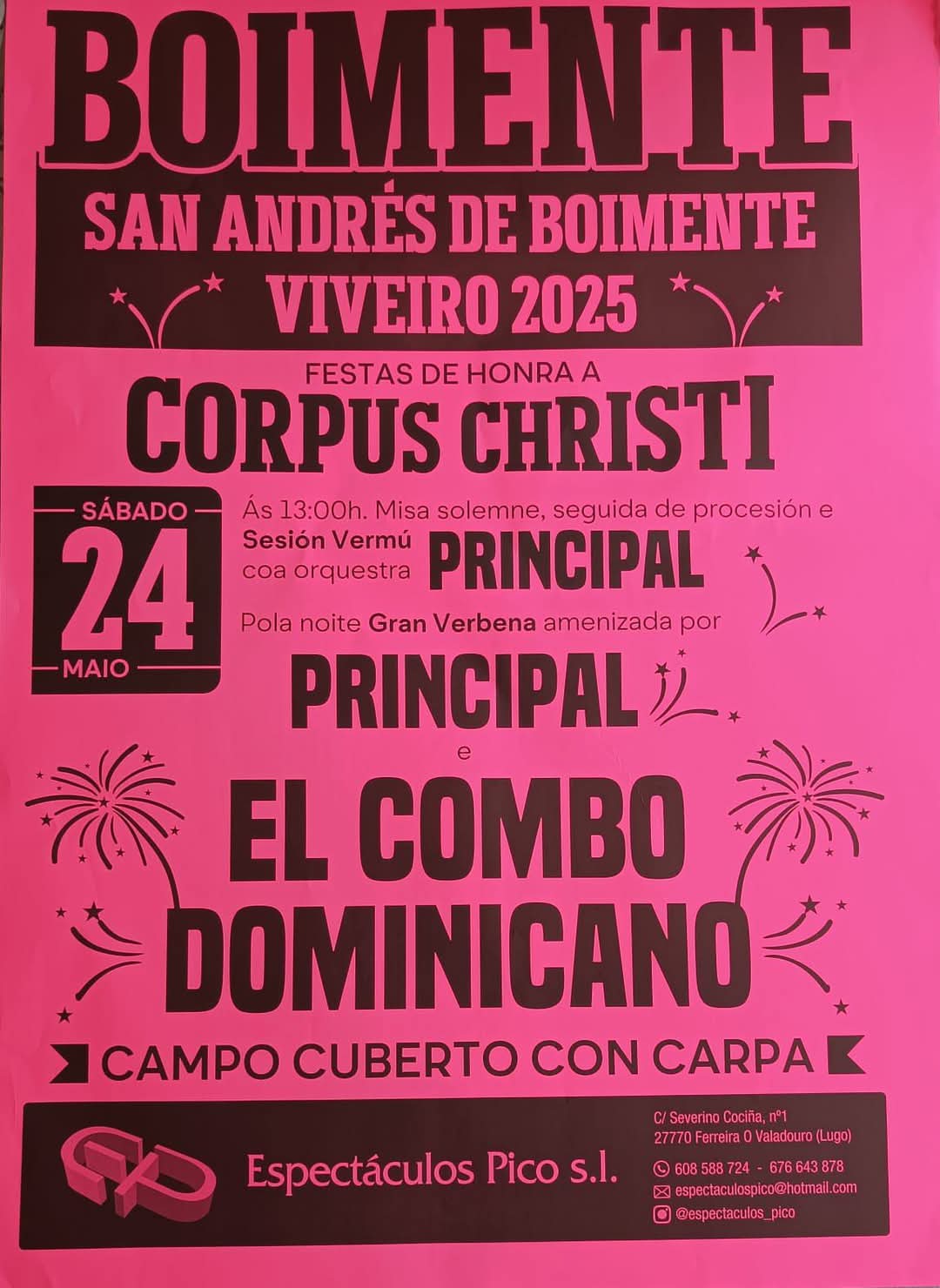 Festas San Andrés de Boimente 2025
